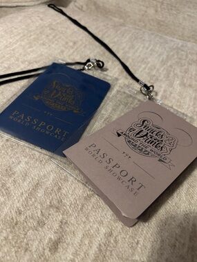 Disney Passport World Showcase- Snacks & Drinks Around the World- 2 pack